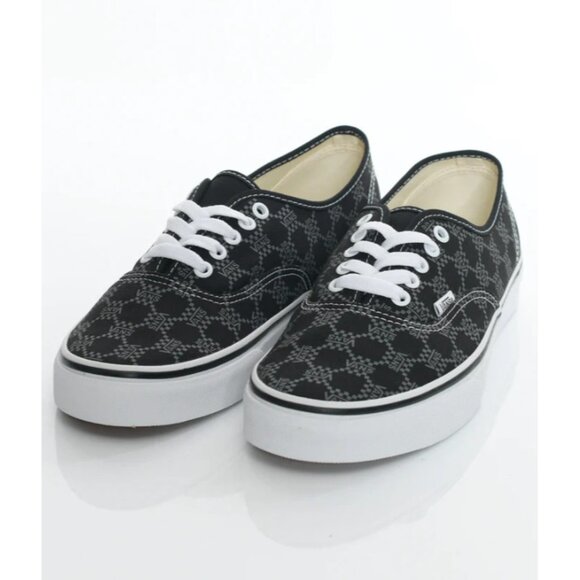 New! Size: 8 Men/9.5 Women | Vans Authentic Monogram - Black - Picture 4 of 16
